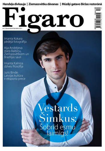 Vestards Šimkus žurnālam Figaro