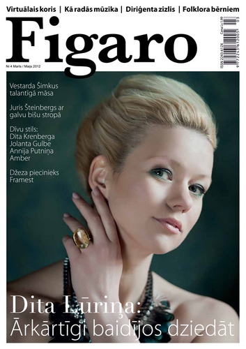 Dita Lūriņa žurnālam Figaro